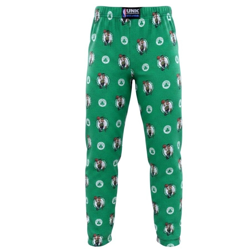 NBA Boston Celtics Youth Pajama Pants Size Small 7‎ Boys UNK Sleepwear AOP Green